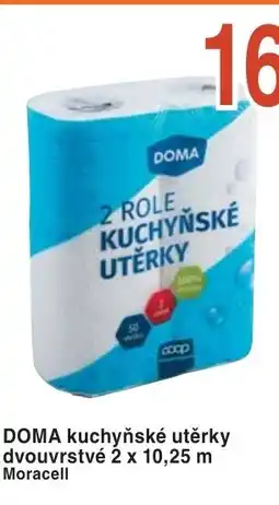 Coop hb DOMA kuchyňské utěrky dvouvrstvé nabídka
