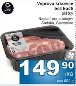 Jip Vepřová krkovice bez kosti plátky nabídka