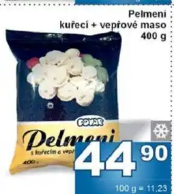Jip Pelmeni kuřecí + vepřové maso nabídka