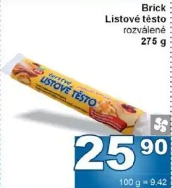 Jip Brick Listové těsto nabídka