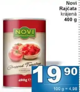 Jip Novi Rajčata krájená nabídka