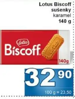 Jip Lotus Biscoff sušenky karamel nabídka