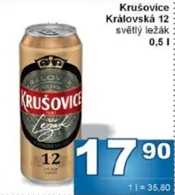 Jip Krušovice Královská 12 světlý ležák nabídka