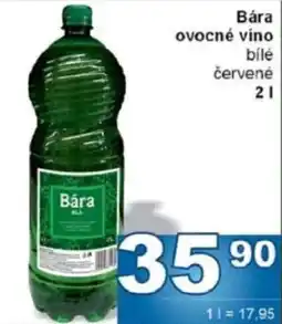 Jip Bára ovocné víno nabídka