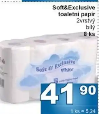 Jip Soft&Exclusive toaletní papír nabídka