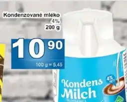 Jip Kondenzované mléko 4% nabídka