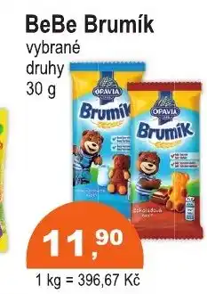 COOP DISKONT BeBe Brumík nabídka