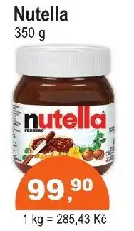 COOP DISKONT Nutella nabídka