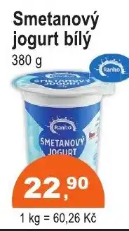 COOP DISKONT Ranko Smetanový jogurt bílý nabídka