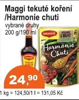 COOP DISKONT Maggi tekuté koření /Harmonie chuti nabídka
