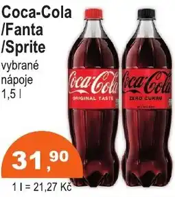 COOP DISKONT Coca-Cola /Fanta /Sprite nabídka