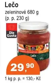 COOP DISKONT Lečo zeleninové nabídka