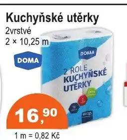 COOP DISKONT Doma Kuchyňské utěrky nabídka