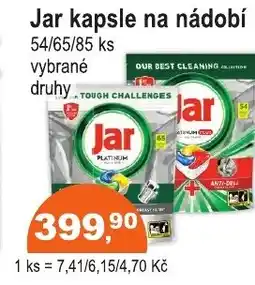 COOP DISKONT Jar kapsle na nádobí nabídka