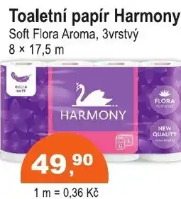 COOP DISKONT Toaletní papír Harmony nabídka