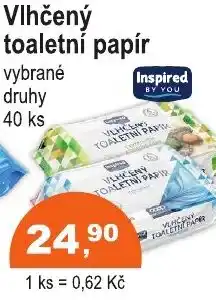 COOP DISKONT Vlhčený toaletní papír nabídka