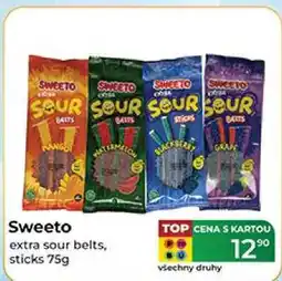 Tamda Foods Sweeto extra sour belts, sticks nabídka