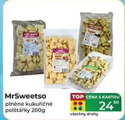 Tamda Foods MrSweetso plněné kukuřičné polštářky nabídka