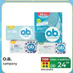 Tamda Foods O.B. tampony nabídka