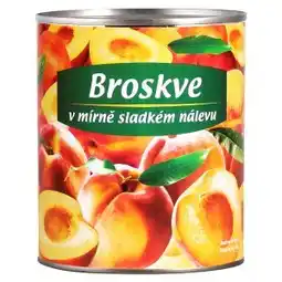 Tamda Foods Broskve v mírně sladkém nálevu 820g nabídka