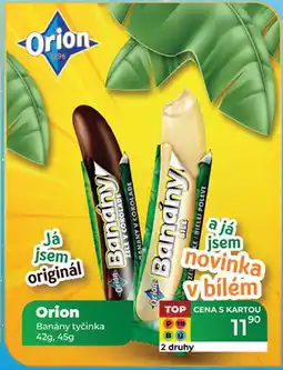 Tamda Foods Orion Banány tyčinka 42g, 45g nabídka
