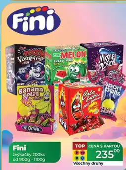 Tamda Foods Fini žvýkačky 200ks od 900g - 1100 g nabídka