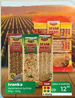 Tamda Foods Ivanka karamelové tyčinky 60g - 150g nabídka