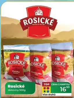 Tamda Foods Rosické těstoviny nabídka