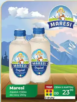 Tamda Foods Maresi Alpské mléko do kávy nabídka