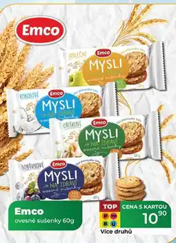 Tamda Foods Emco ovesné sušenky nabídka