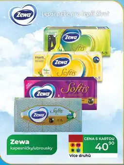 Tamda Foods Zewa kapesníčky/ubrousky nabídka