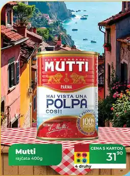 Tamda Foods Mutti rajčata nabídka