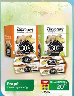 Tamda Foods Frapé Zázvorový čaj nabídka