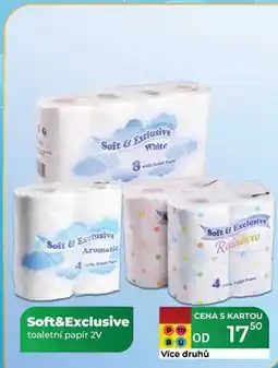 Tamda Foods Soft&Exclusive toaletní papír 2V nabídka