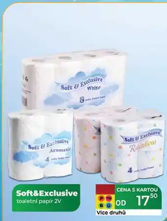 Tamda Foods Soft&Exclusive toaletní papír 2V nabídka