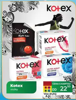 Tamda Foods Kotex vložky nabídka