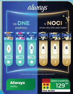 Tamda Foods Always vložky nabídka