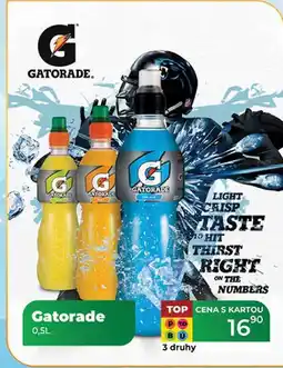 Tamda Foods Gatorade nabídka
