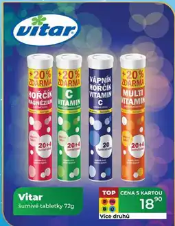 Tamda Foods Vitar šumivé tabletky nabídka