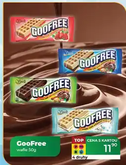 Tamda Foods GooFree wafle nabídka