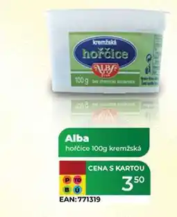 Tamda Foods Alba hořčice 100g kremžská nabídka
