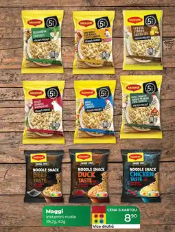 Tamda Foods Maggi instantní nudle 59,2g, 62g nabídka