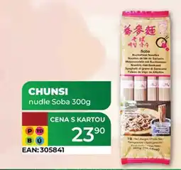 Tamda Foods CHUNSI nudle Soba nabídka