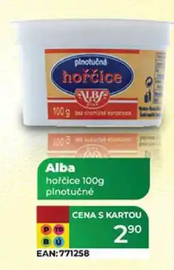 Tamda Foods Alba hořčice 100g plnotučné nabídka