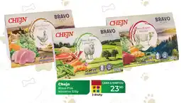 Tamda Foods Chejn Bravo Plus konzerva nabídka
