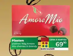 Tamda Foods Piasten pralines 165g Amore Mio cherries in brandy nabídka