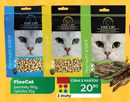Tamda Foods FineCat pamlsky 80g. rybička 35g nabídka