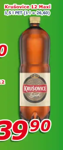 ESO MARKET Krušovice 12 Maxi nabídka