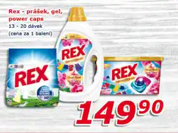 ESO MARKET Rex - prášek, gel, power caps nabídka