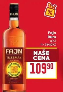 Billa Fajn Rum nabídka